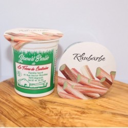 Yaourt rhubarbe - 125g
