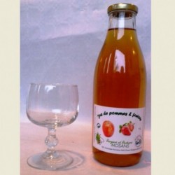 Jus de pommes et FRAISES en...