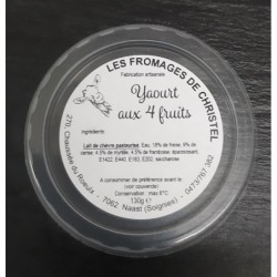 Yaourt 4 fruits  (130 gr)