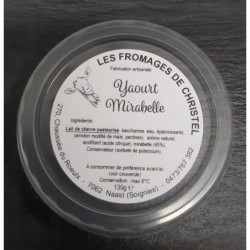Yaourt mirabelle  (130 gr)