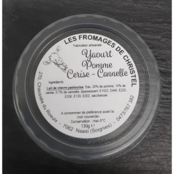 Yaourt pomme cerise...