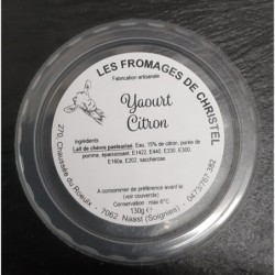 Yaourt citron jaune (130 gr)