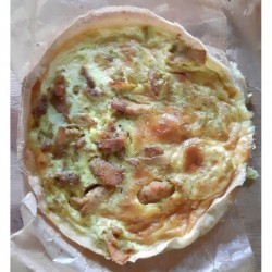 Quiche poulet curry  (500gr)