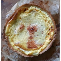 Quiche saumon et chèvre...