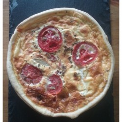 Quiche tomates et chèvre...