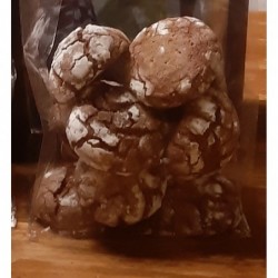 Biscuits Crinkles chocolat...
