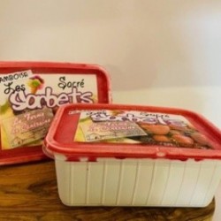 Sorbet aux framboises de...